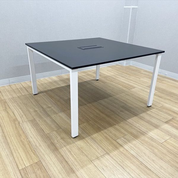 ミーティングテーブル 完成品 井上金庫 REV W1200 D1200 ブラック