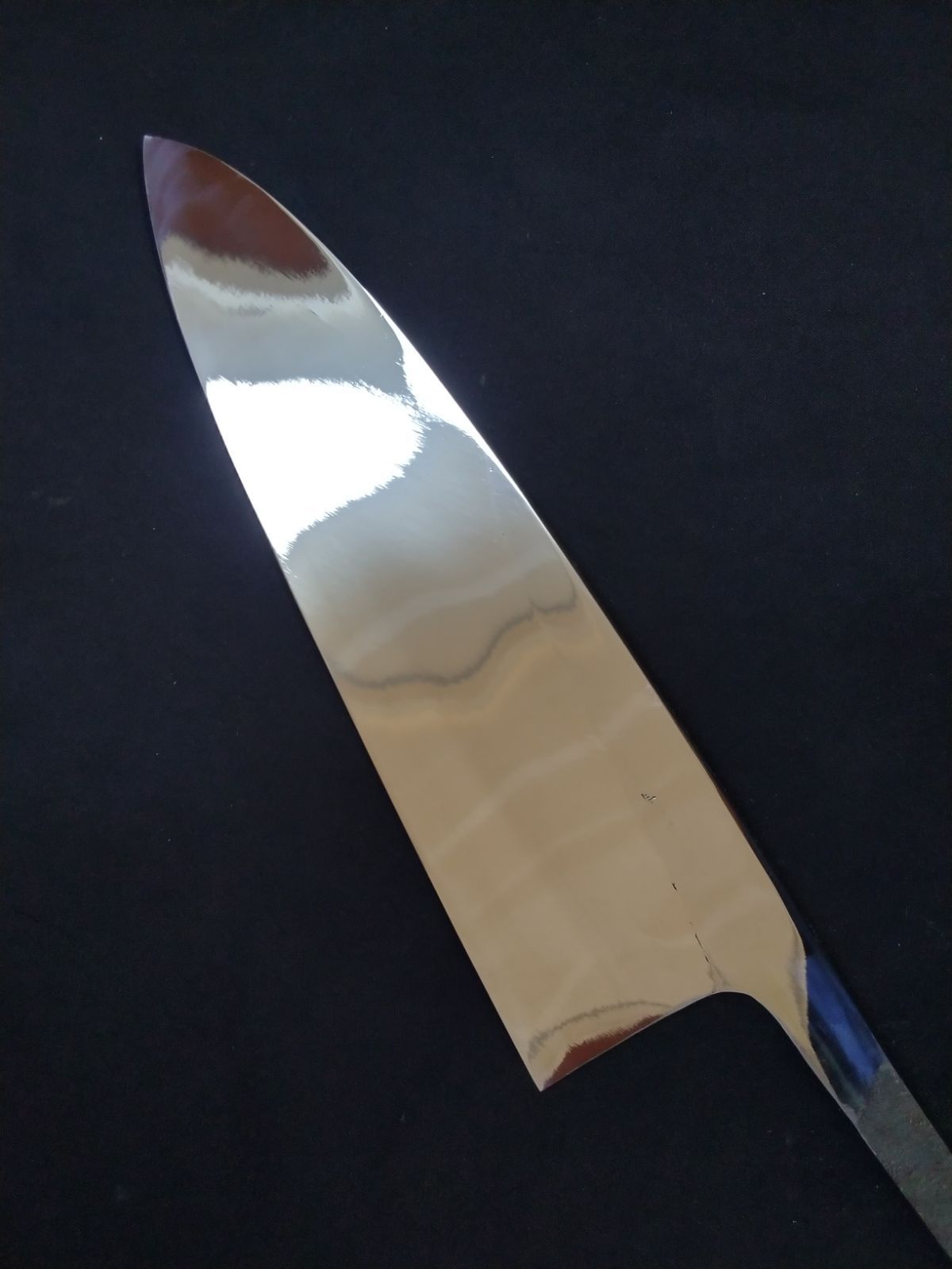 城山刃物製作所(堺業務用刃物メーカー直売)九寸 出刃 青二鋼 両鏡面