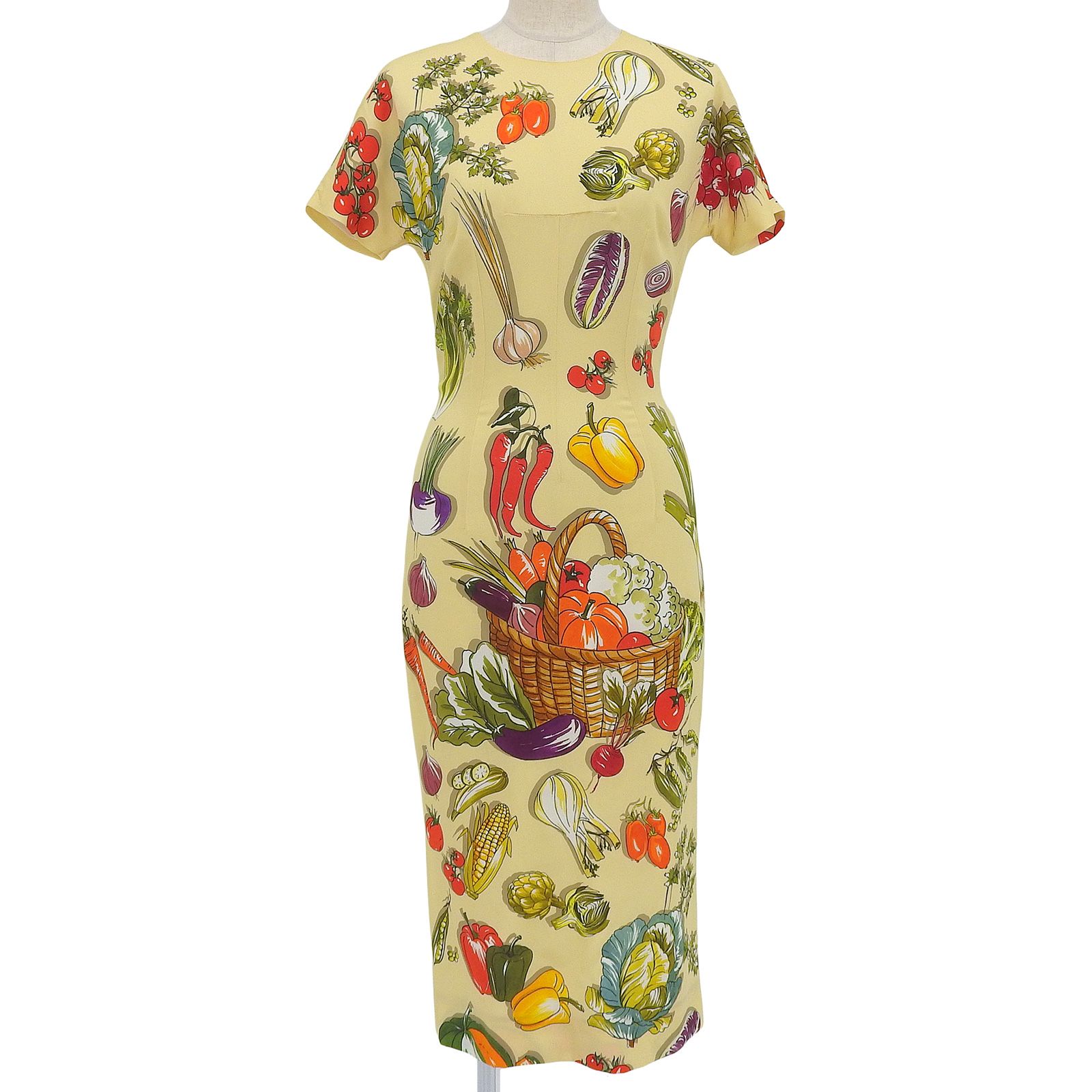 未使用品△DOLCE&GABBANA ドルチェ＆ガッバーナ F6Q5ZT シルク