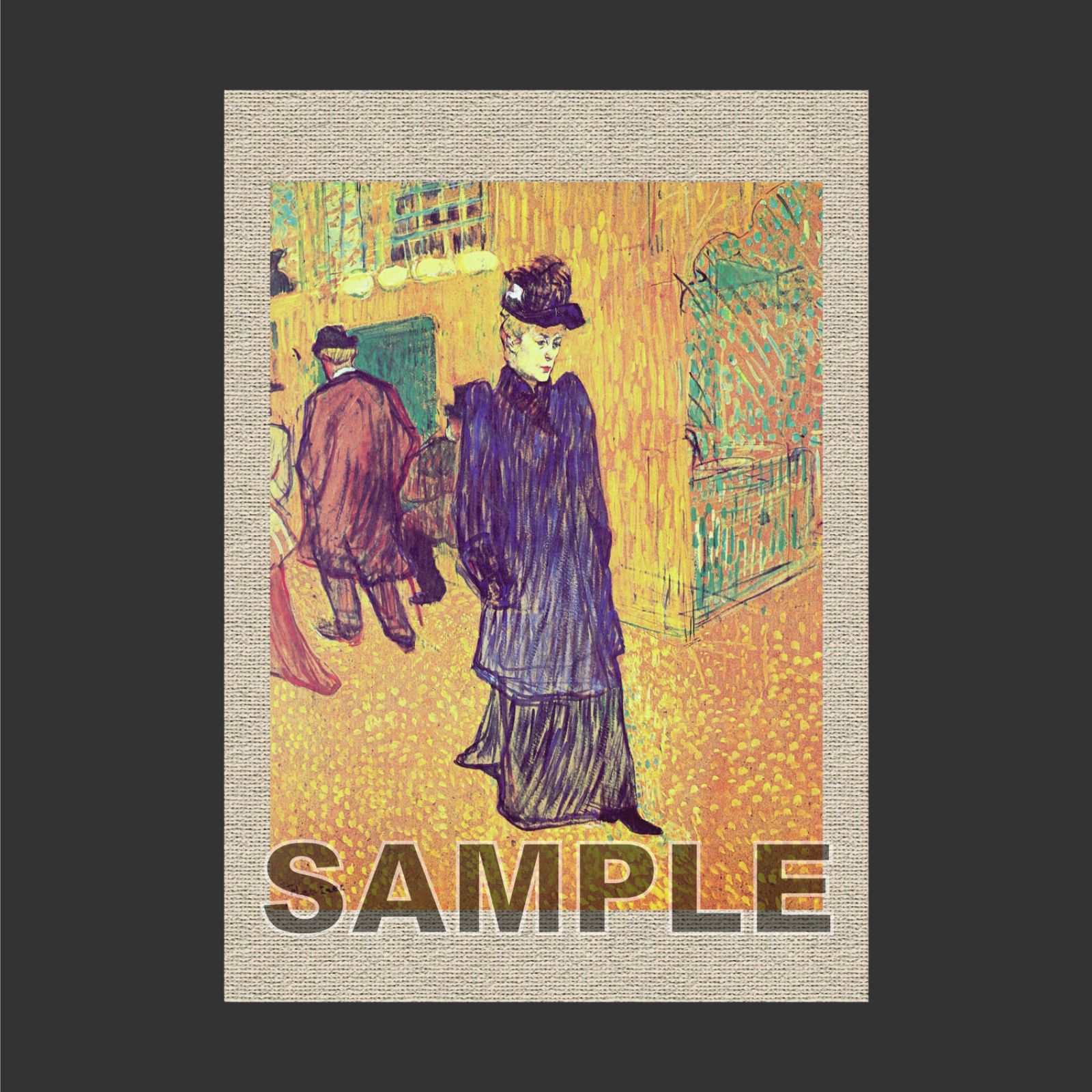 アンリ・ド・トゥールーズ＝ロートレック（Lautrec） 「 ジャンヌ