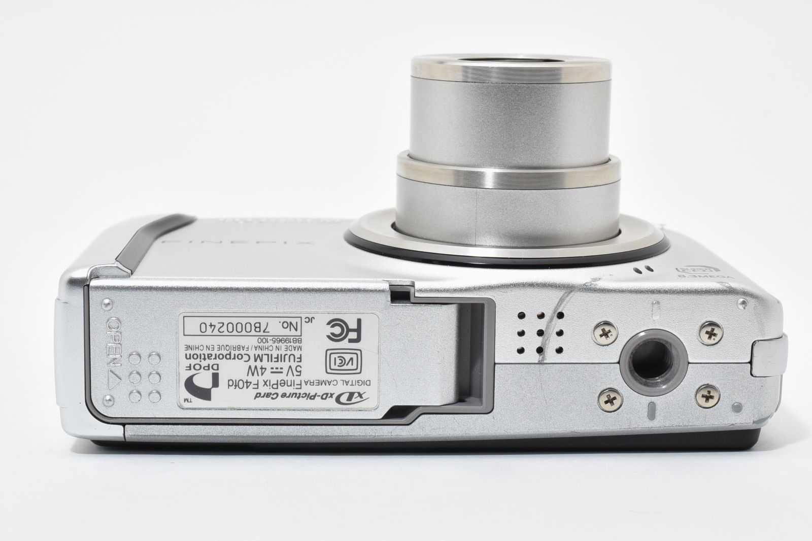 返品保証】☆極上品☆フジフイルム FUJIFILM FinePix F40fd☆完動品