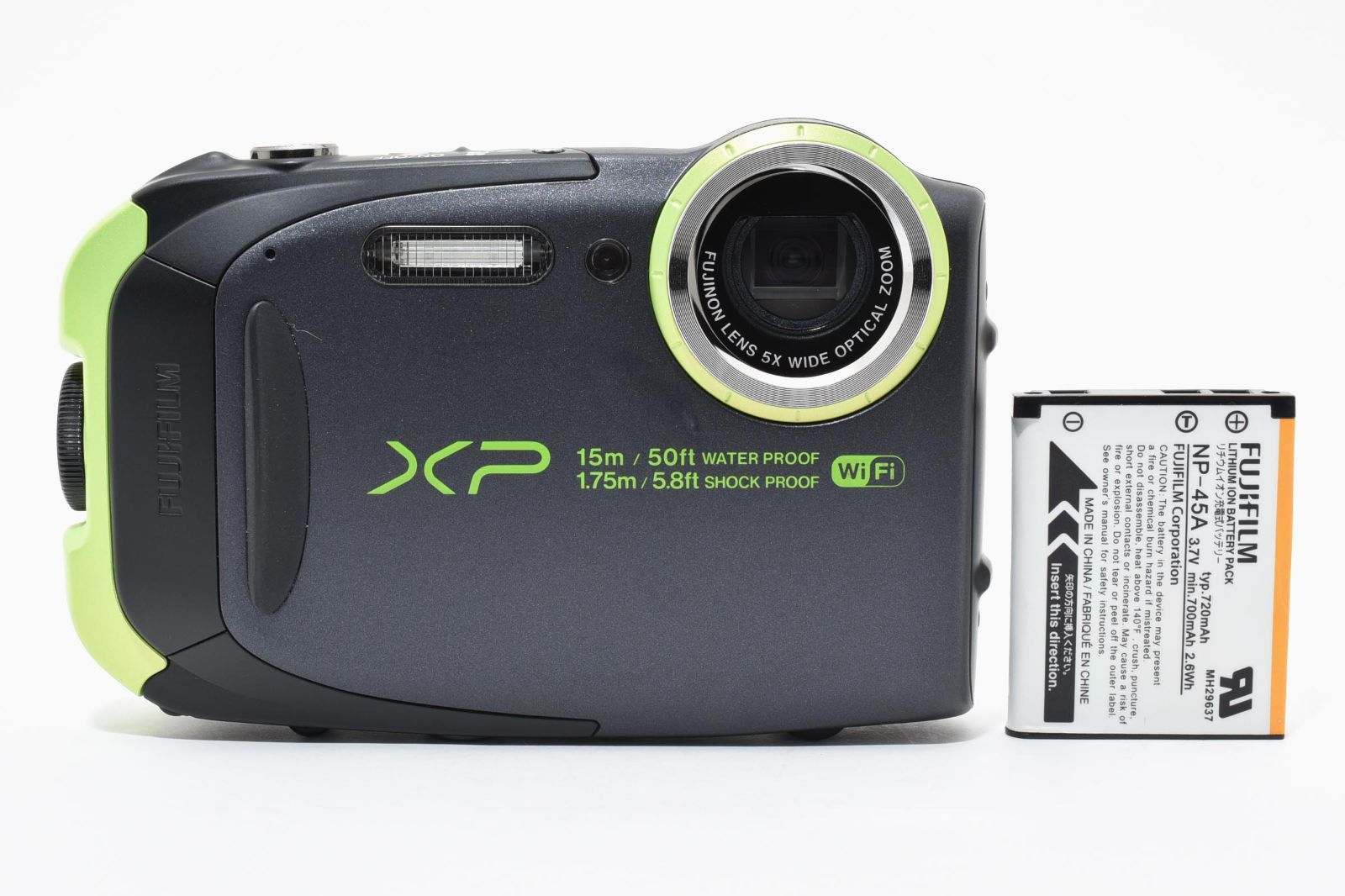 返品保証】☆極上品☆フジフイルム FUJIFILM FinePix XP80 ブラック