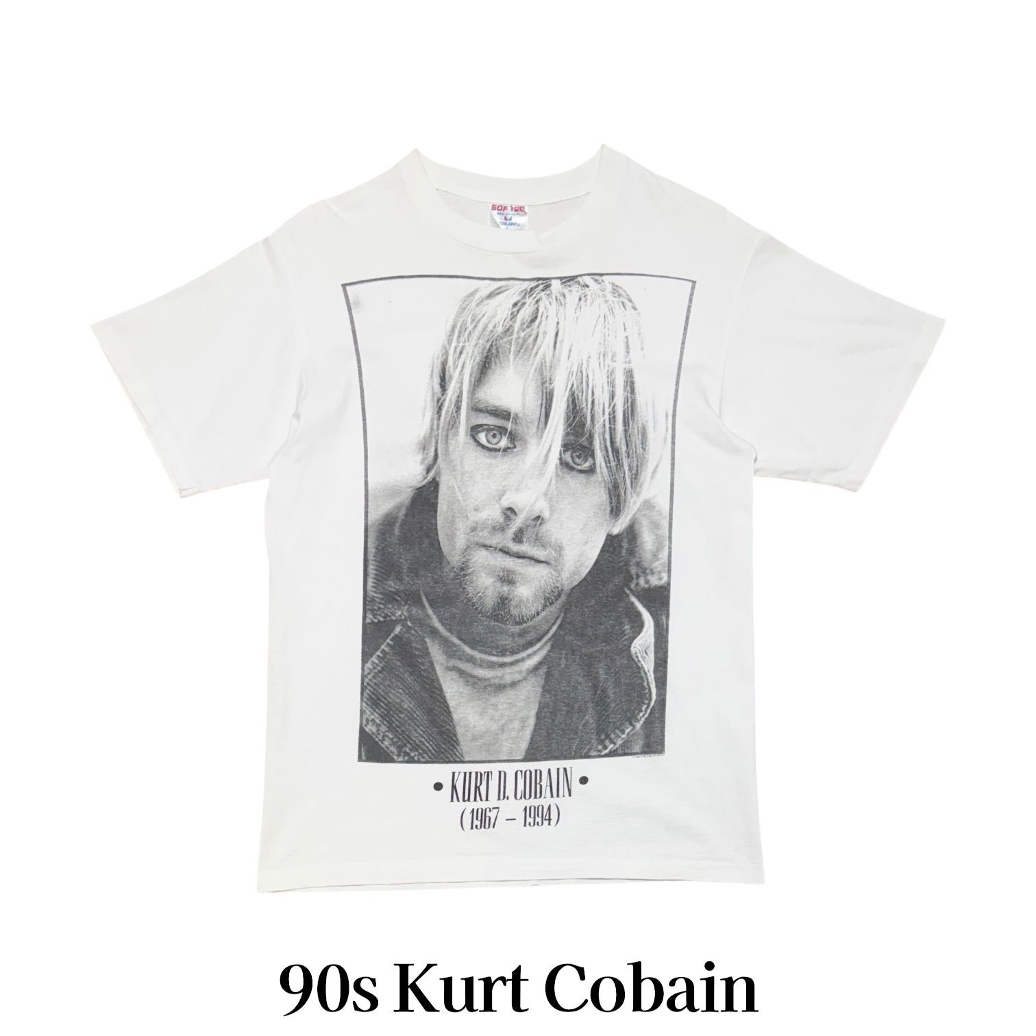 古着 90s Kurt Cobain カートコバーン 追悼 メモリアル Tシャツ