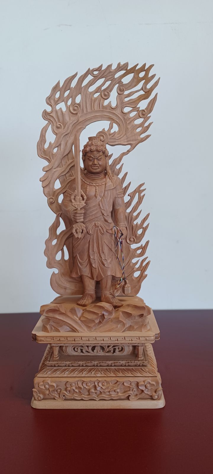 総白檀 不動明王4.5寸 - メルカリ