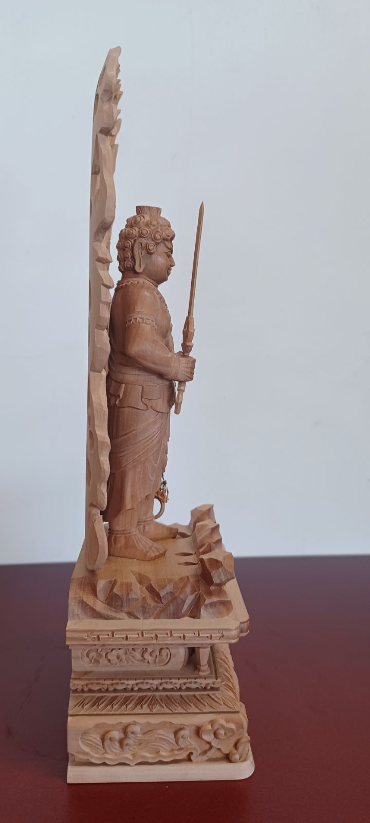 総白檀 不動明王4.5寸 - メルカリ