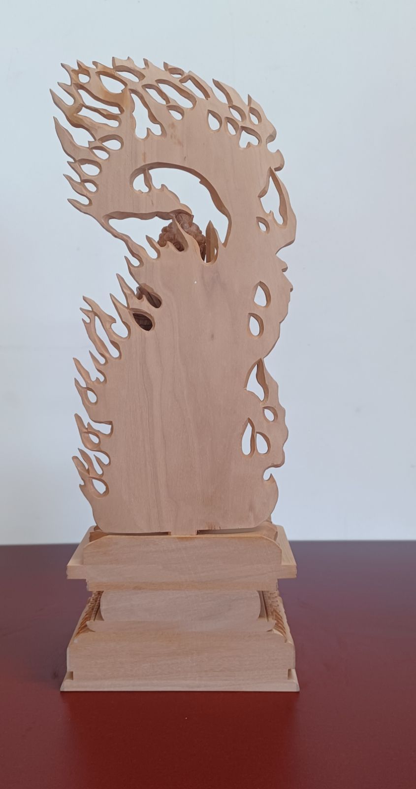 総白檀 不動明王4.5寸 - メルカリ