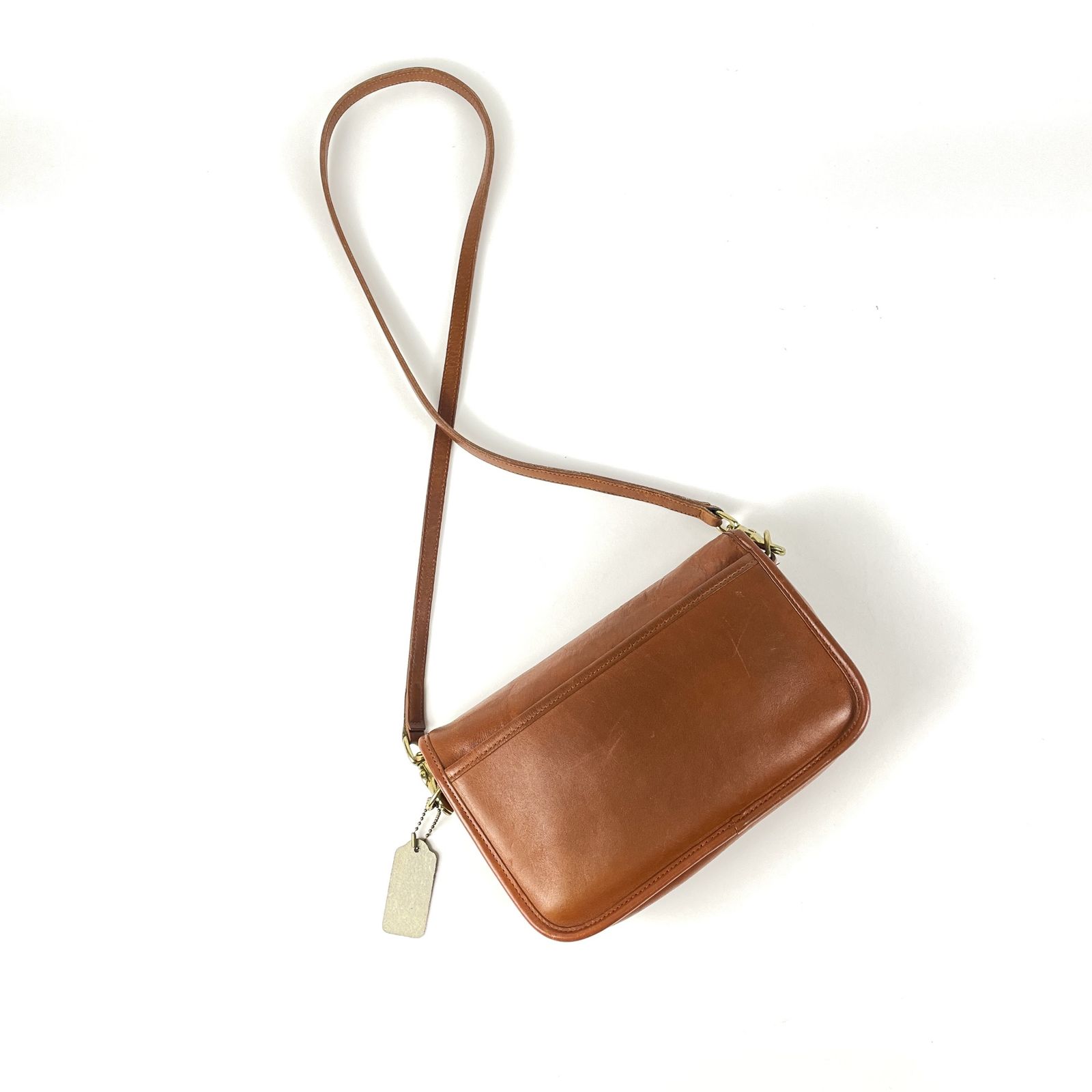 OLD COACH オールドコーチ 0854 ターンロック レザーショルダーバッグ 