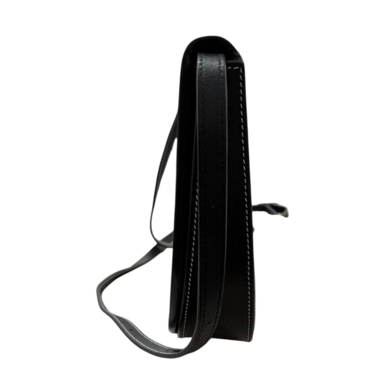 LOEWE ロエベ アナグラム ヒールポーチ ブラック レザー 109.54.V01 