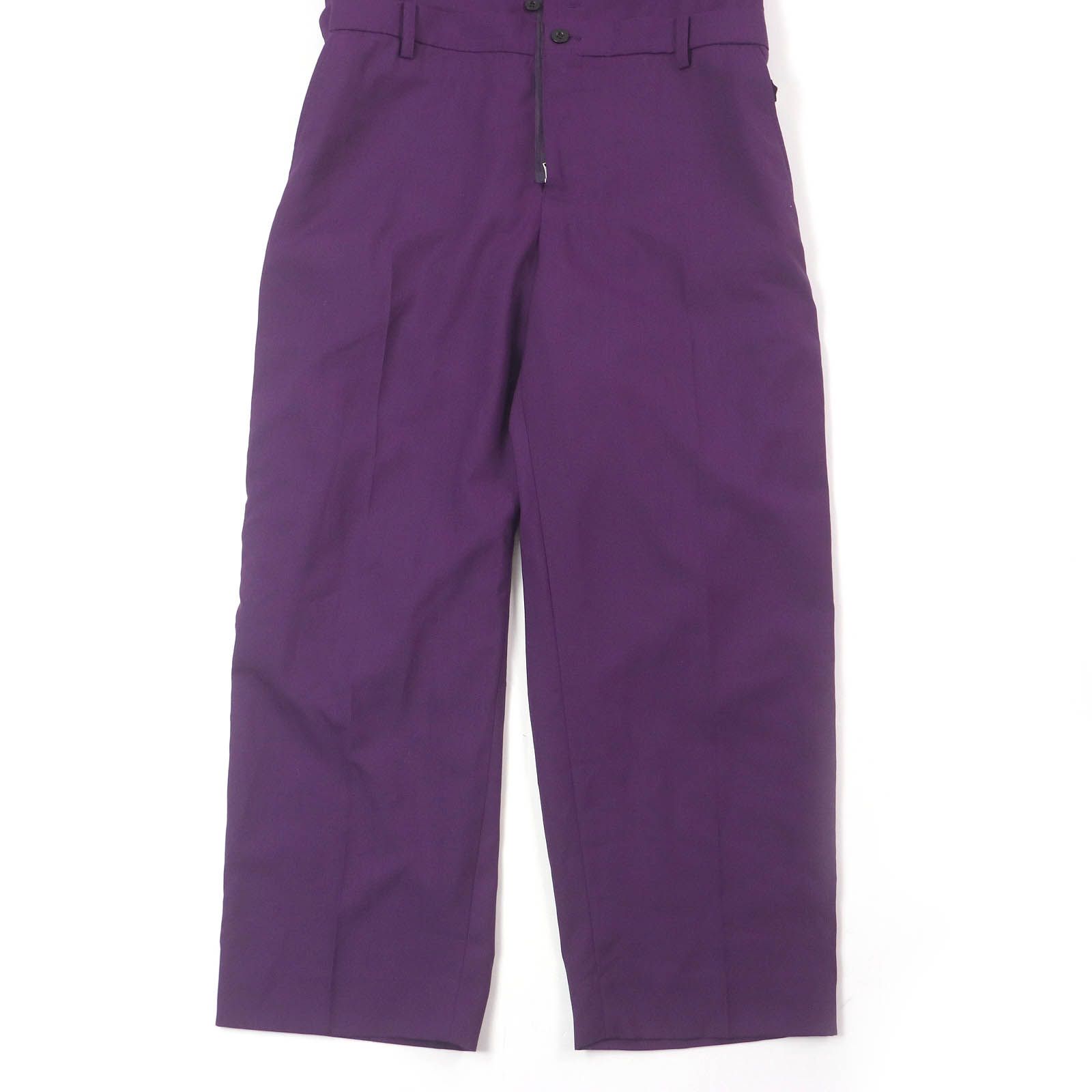 良品□Sacai サカイ 22AW 22-020669M Suiting Jumpsuits ロゴボタン 