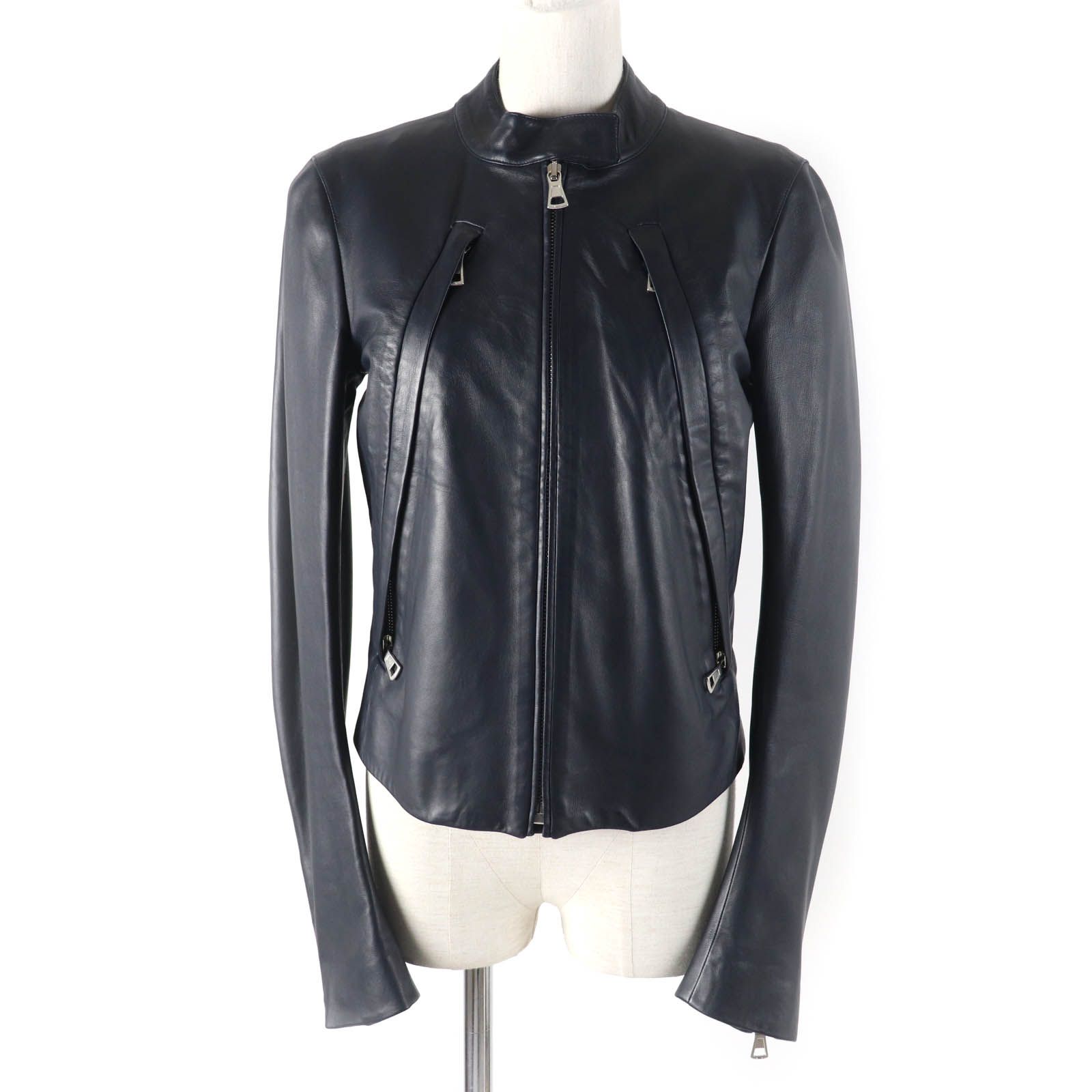 美品☆Maison Margiela 4 メゾンマルジェラ4 S51AM0181 ハの字 ZIP UP 