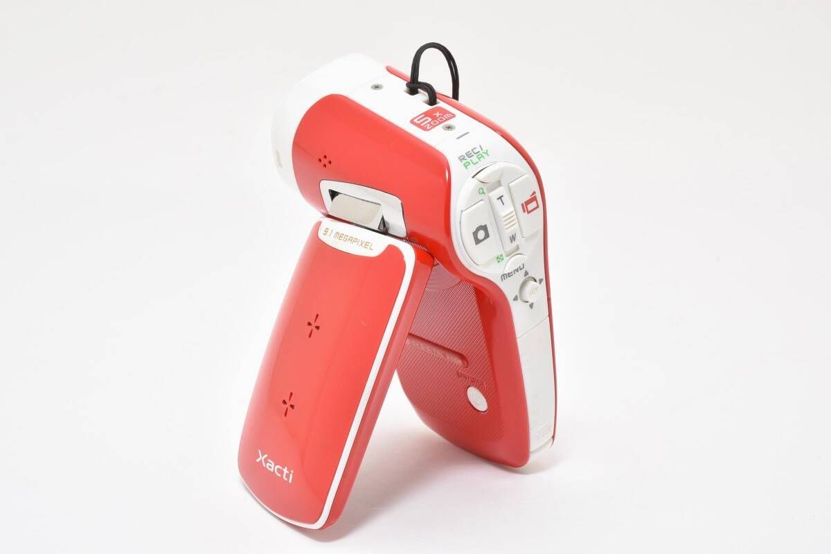 ☆美品☆サンヨー SANYO Xacti DMX-CG9 レッド ☆ 1137 #4463 - メルカリ