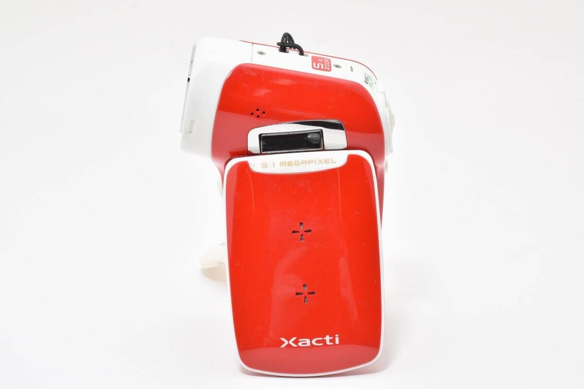 ☆美品☆サンヨー SANYO Xacti DMX-CG9 レッド ☆ 1137 #4463 - メルカリ