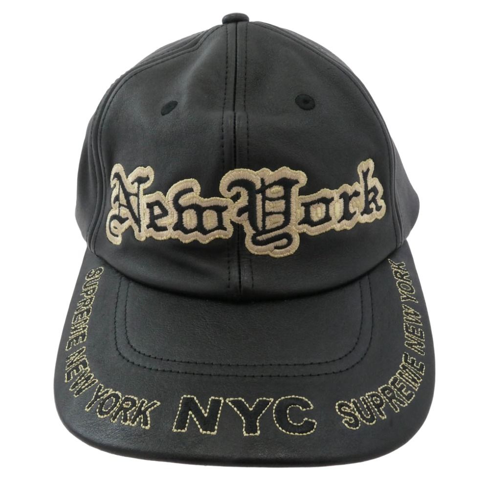 Supreme シュプリーム 25AW New York Leather 6-Panel ニューヨーク