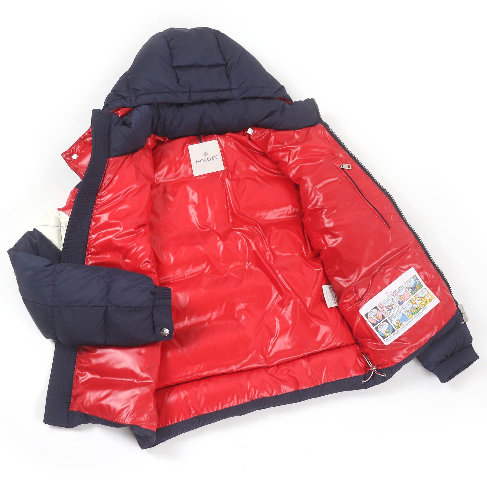極美品□MONCLER モンクレール JANVRY GIUBBOTTO トリコロール 