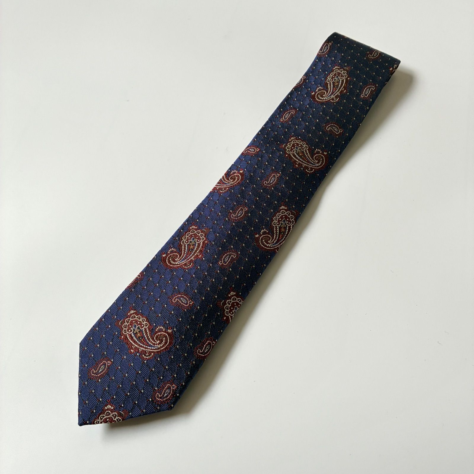 良品】 JOHN COMFORT / ペイズリー柄 ジャカード ネクタイ - メルカリ