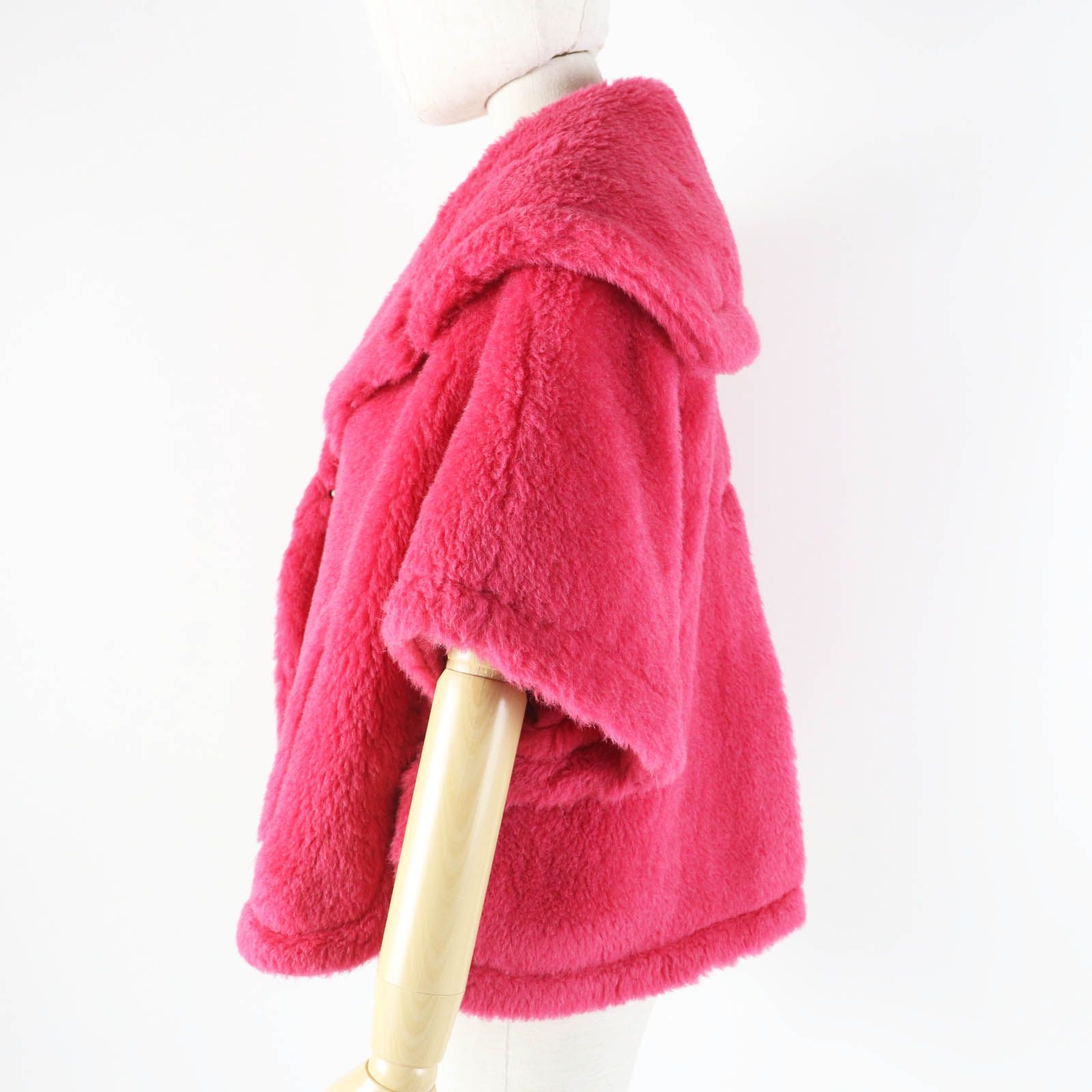 極美品◎Max Mara マックスマーラ 23AW 23473601376 白タグ TEDDY BEAR 