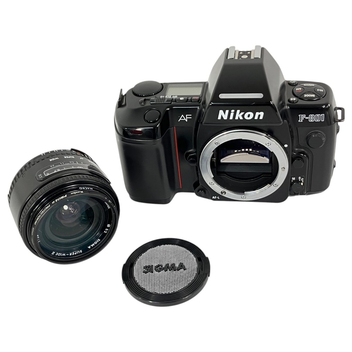 Nikon AF F-801 ニコン フィルムカメラ SIGMA SUPER-WIDEII 24mm 1:2.8