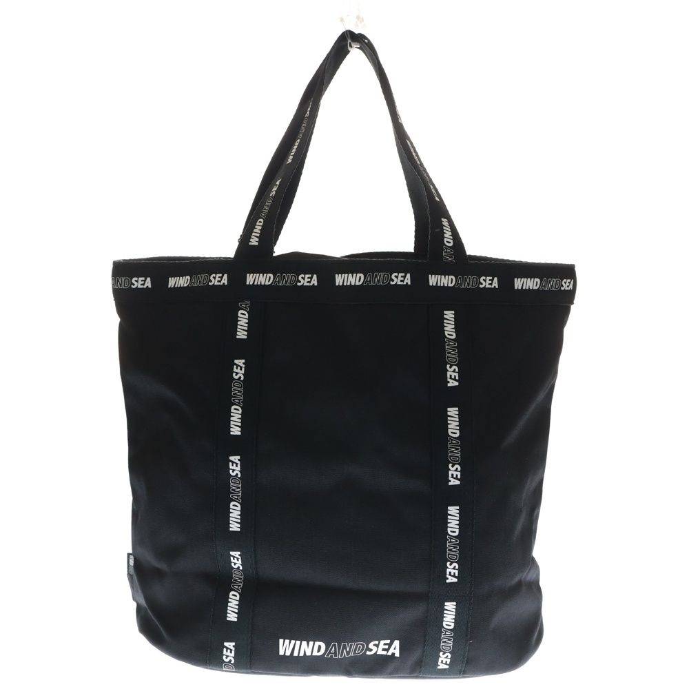WIND AND SEA (ウィンダンシー) SEA(COREURA)Nylon Tote Bag ロゴ