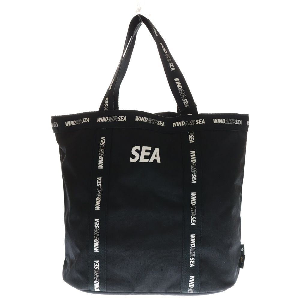 WIND AND SEA (ウィンダンシー) SEA(COREURA)Nylon Tote Bag ロゴ