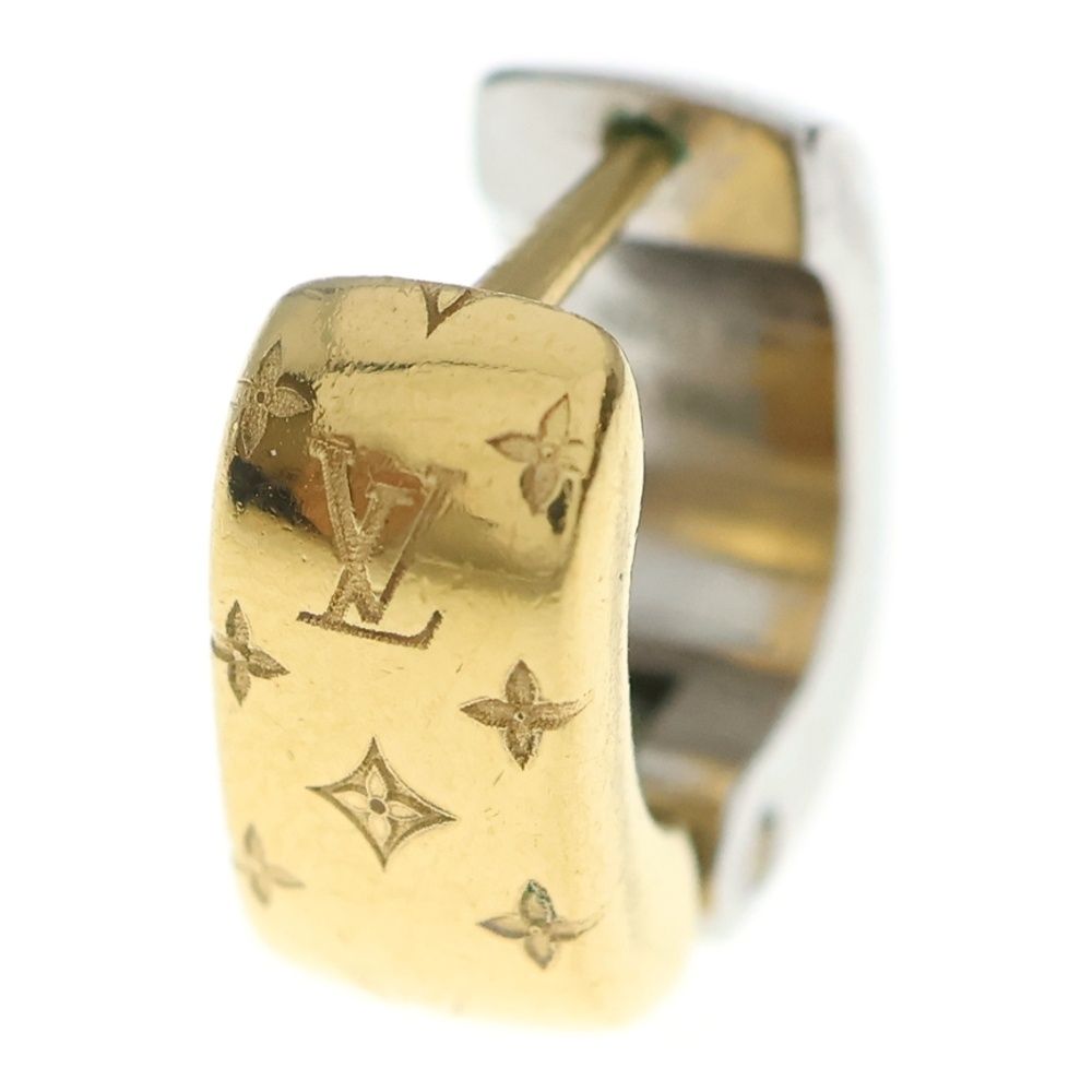 LOUIS VUITTON (ルイヴィトン) ブックレドレイユ ナノグラム ピアス