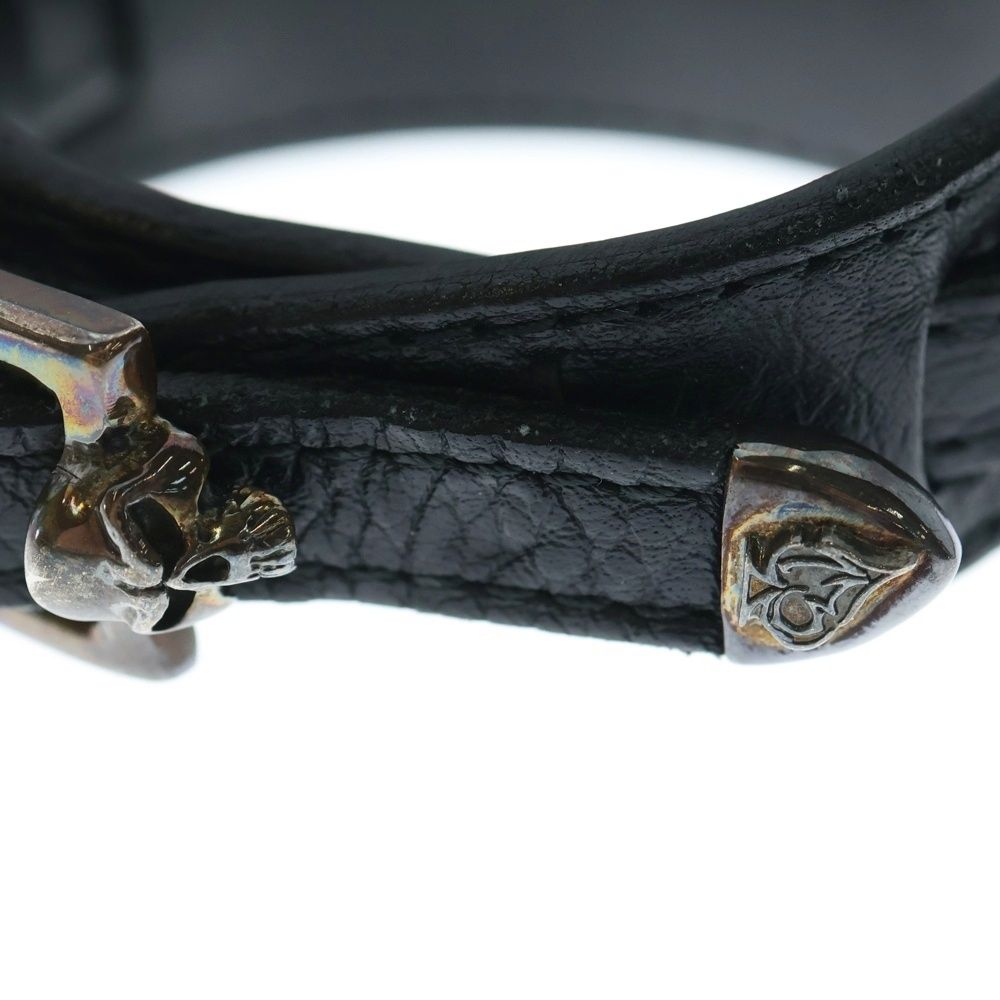 THIRTEEN DESIGNS (サーティーンデザインズ) スカルモチーフ レザー