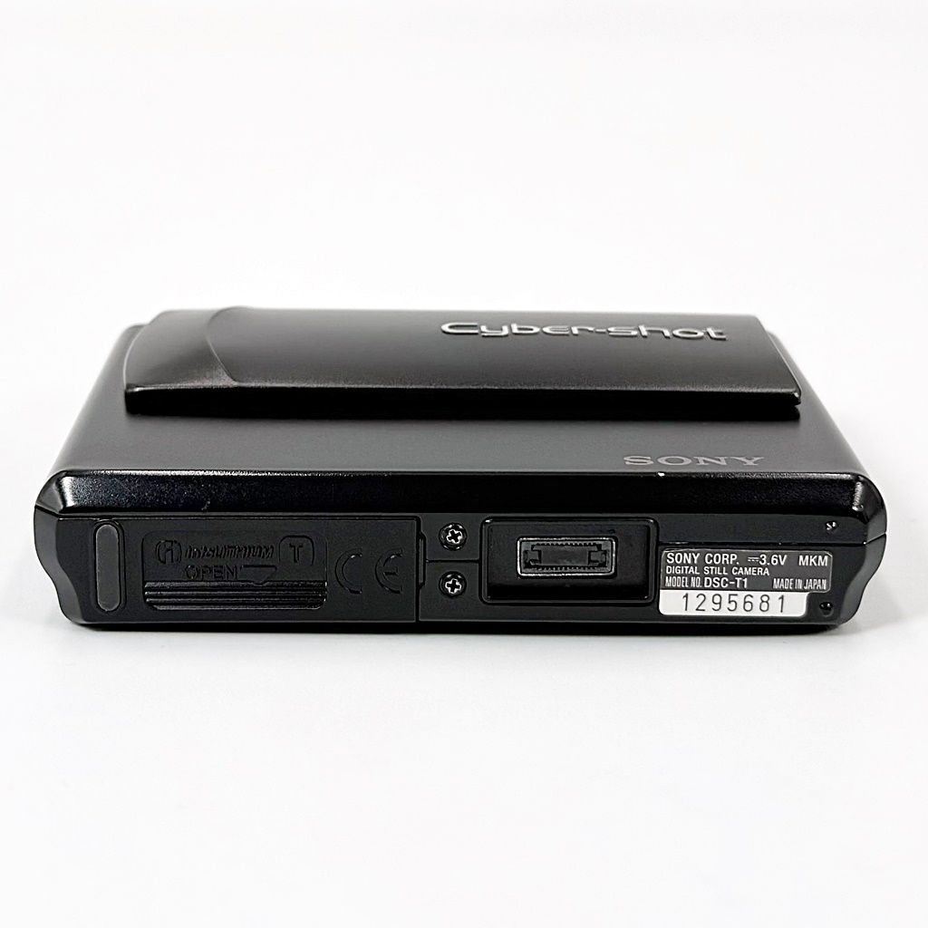 ソニー SONY Cyber-shot DSC-T1 ブラック コンデジ カメラ 中古 - メルカリ