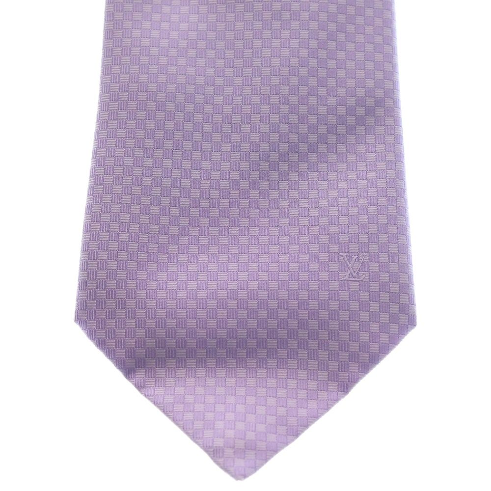 LOUIS VUITTON (ルイヴィトン) Silk Tie MR0197 シルク 総柄ネクタイ
