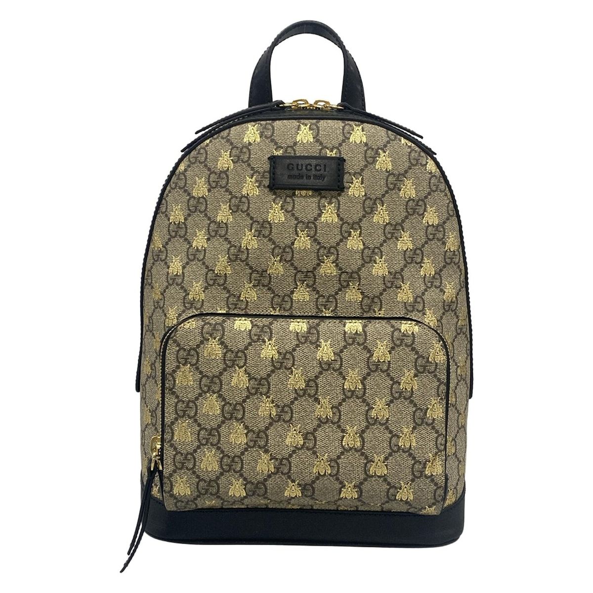 GUCCI(グッチ) リュックサック GGスプリーム ビー スモールバック