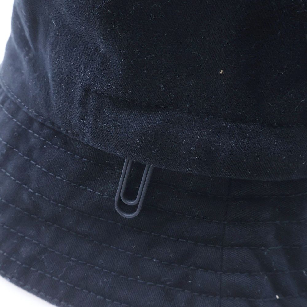 OFF-WHITE (オフホワイト) ロゴバケットハット ブラック - メルカリ