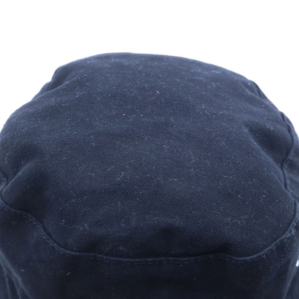 OFF-WHITE (オフホワイト) ロゴバケットハット ブラック - メルカリ