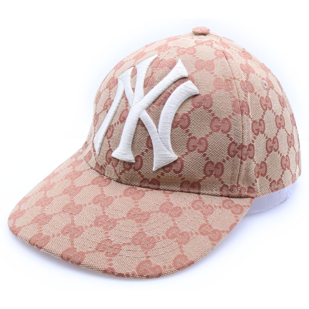 GUCCI (グッチ) 18AW ×MLB GGキャンバス ニューヨークヤンキース