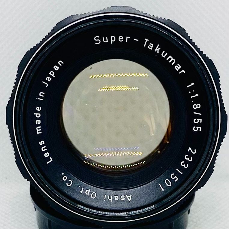 分解清掃済み♪ PENTAX Super-Takumar 55mm f1.8 M42マウント