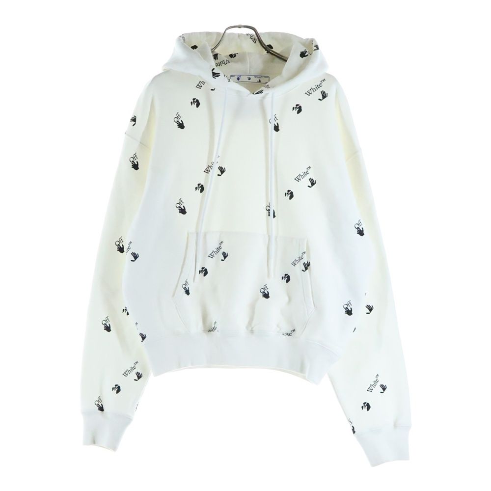 OFF-WHITE (オフホワイト) 21SS ALL OVER LOGO HOODIE オールオーバー 