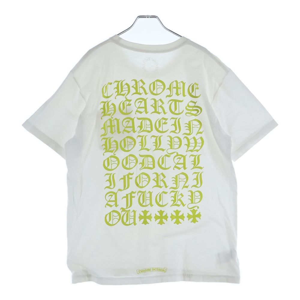CHROME HEARTS (クロムハーツ) CH T-SHRT 1 バック英字ロゴプリントT