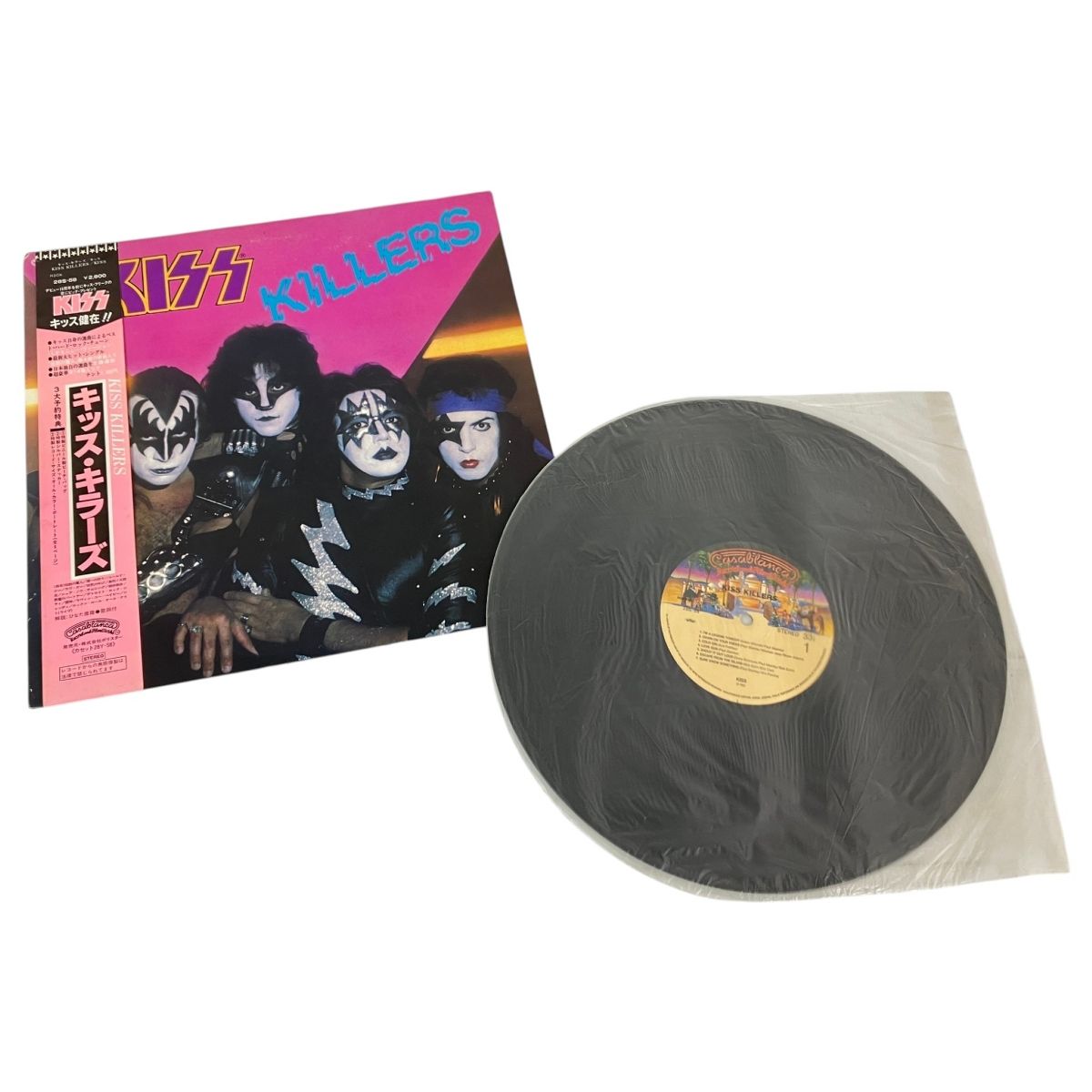 KISS KISS KILLERS キッス・ キラーズ 帯付き レコード 音楽 趣味 中古