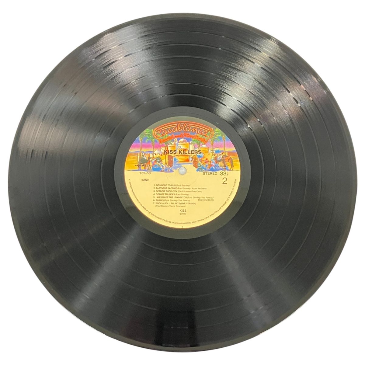 KISS KISS KILLERS キッス・ キラーズ 帯付き レコード 音楽 趣味 中古