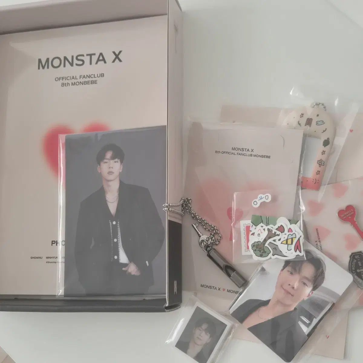 未使用収納ボックス MONSTA X(モンスタエックス・モネク) モンベベ 8期