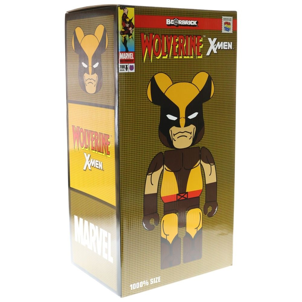 MEDICOM TOY (メディコムトイ) BE@RBRICK WOLVERINE (BROWN VER.) 1000