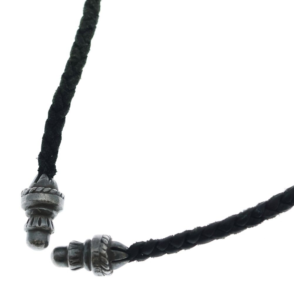 CHROME HEARTS (クロムハーツ) レザーブレード ボロチップ ブラック