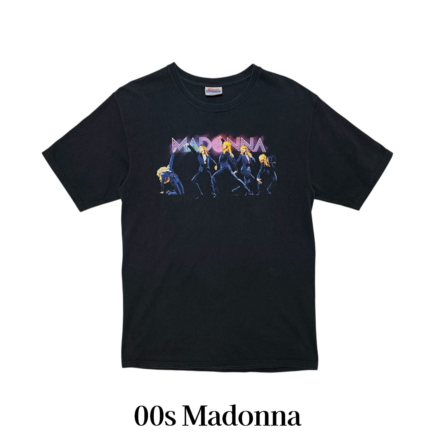 古着 00s Madonna Confessions Tour マドンナ ツアー Tシャツ ブラック