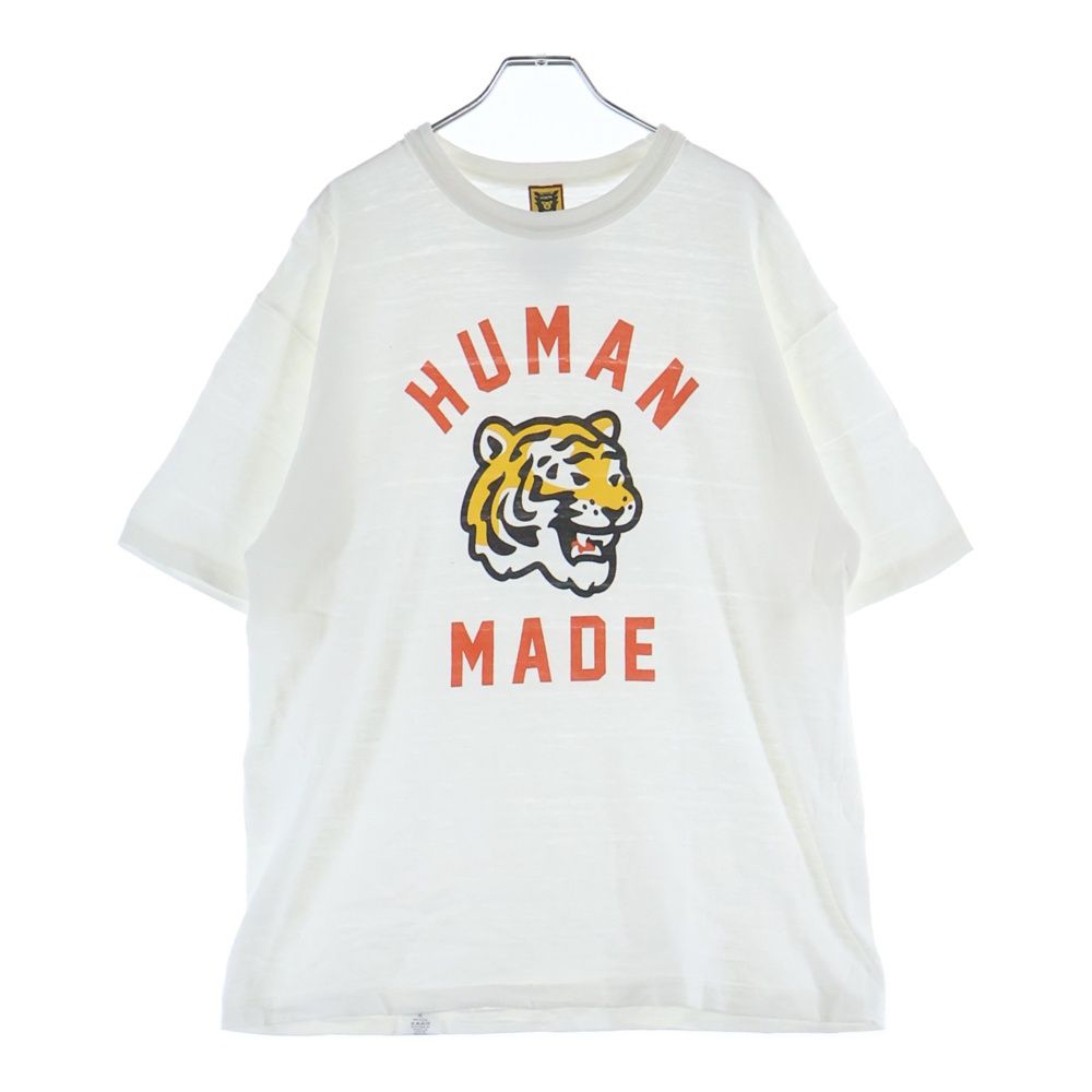 HUMAN MADE (ヒューマンメイド) フロントロゴデザイン クルーネック