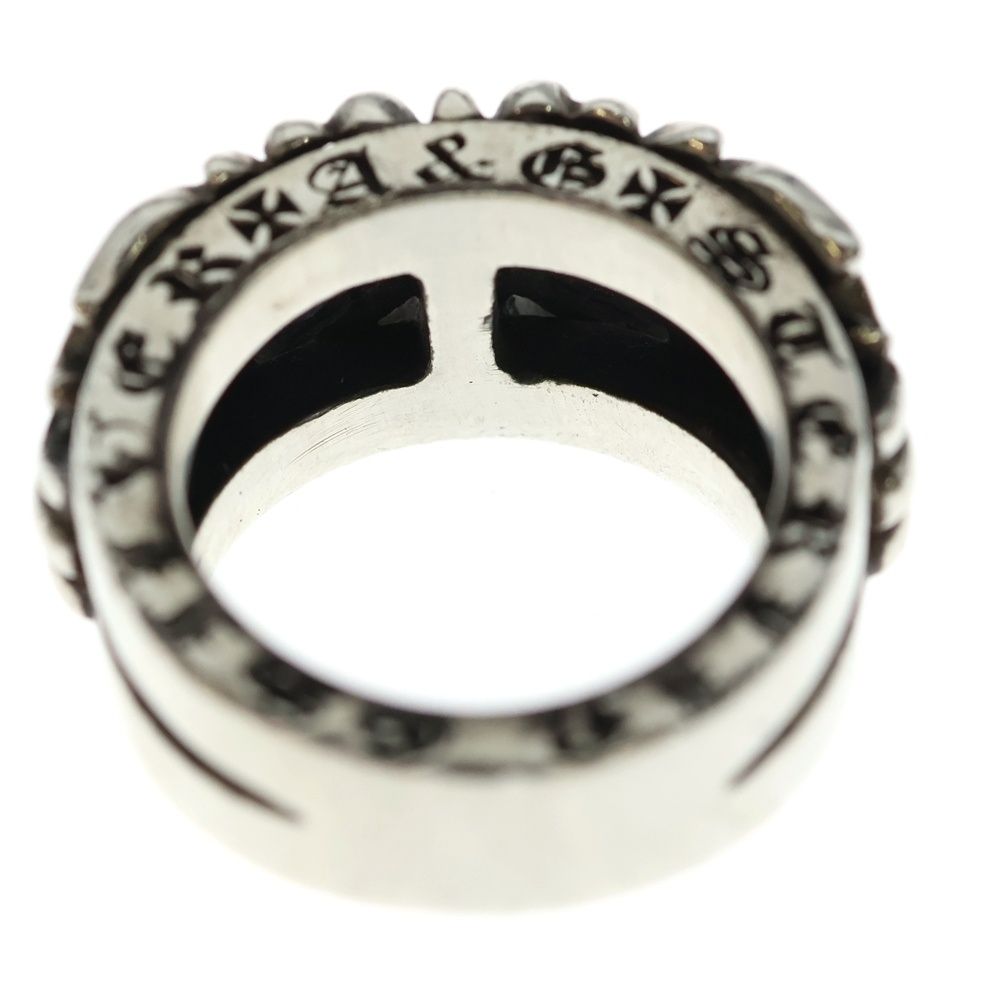 A&G (エーアンドジー) フローラルクロス シルバーリング 指輪 シルバー