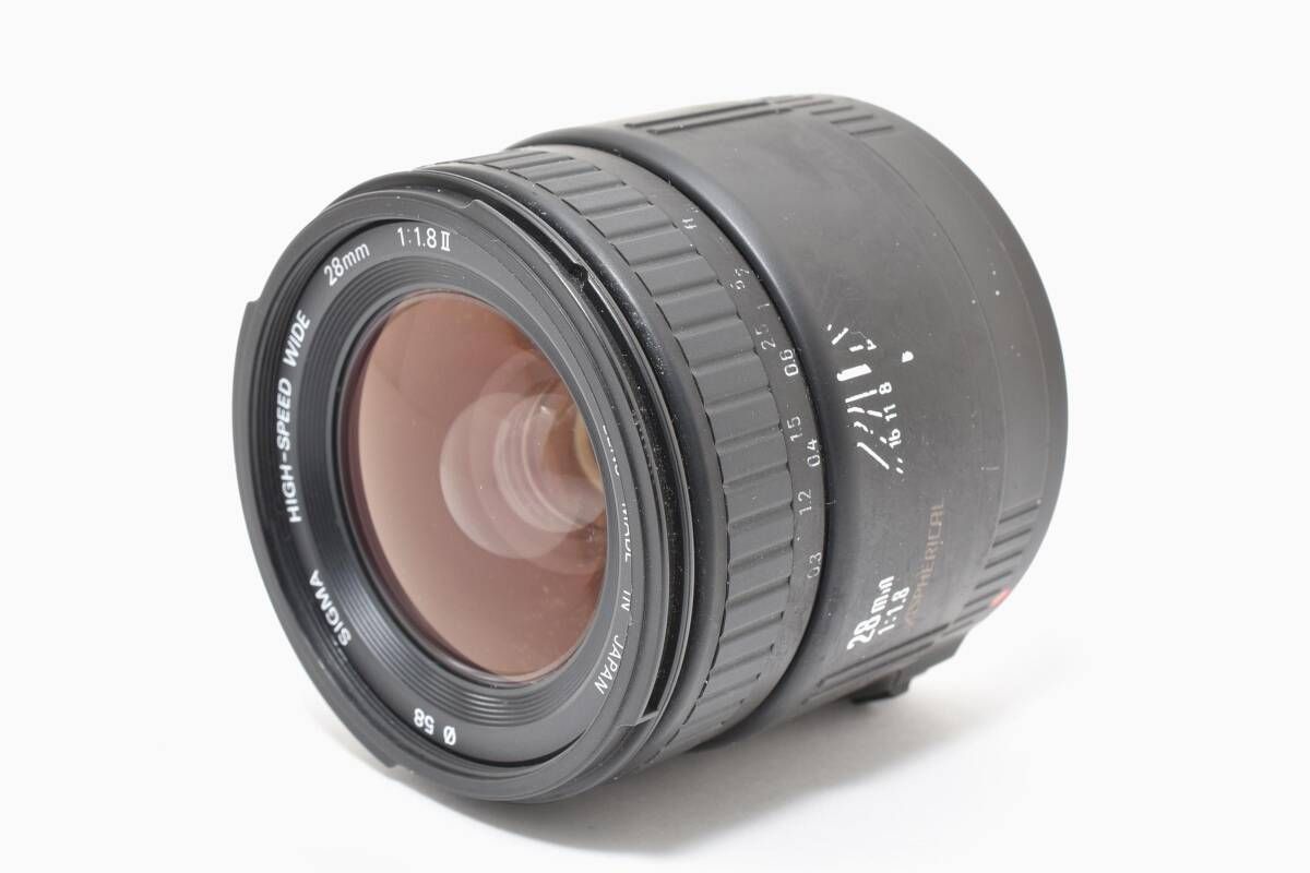 ☆希少品☆シグマ SIGMA HIGH-SPEED WIDE 28mm F1.8 Ⅱ キャノン用