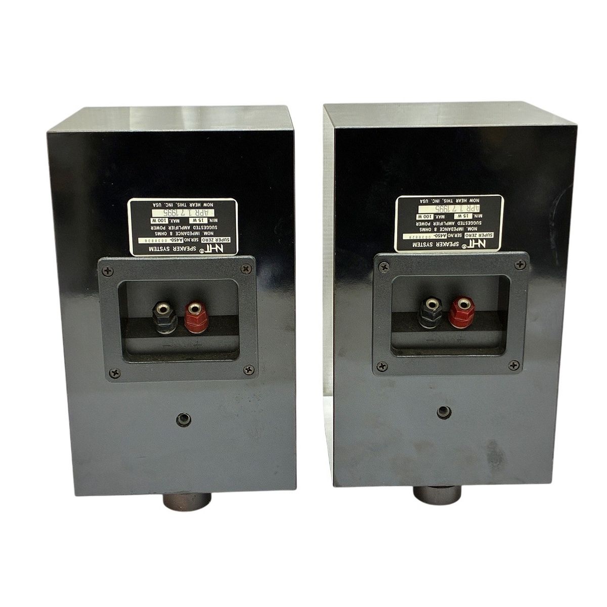 NHT Super Zero エヌエイチティー スピーカー ペア スーパーゼロ