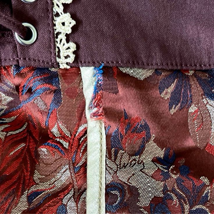 OZZ ONESTE オッズオネスト オッズオン ジップ 編み上げ スカート