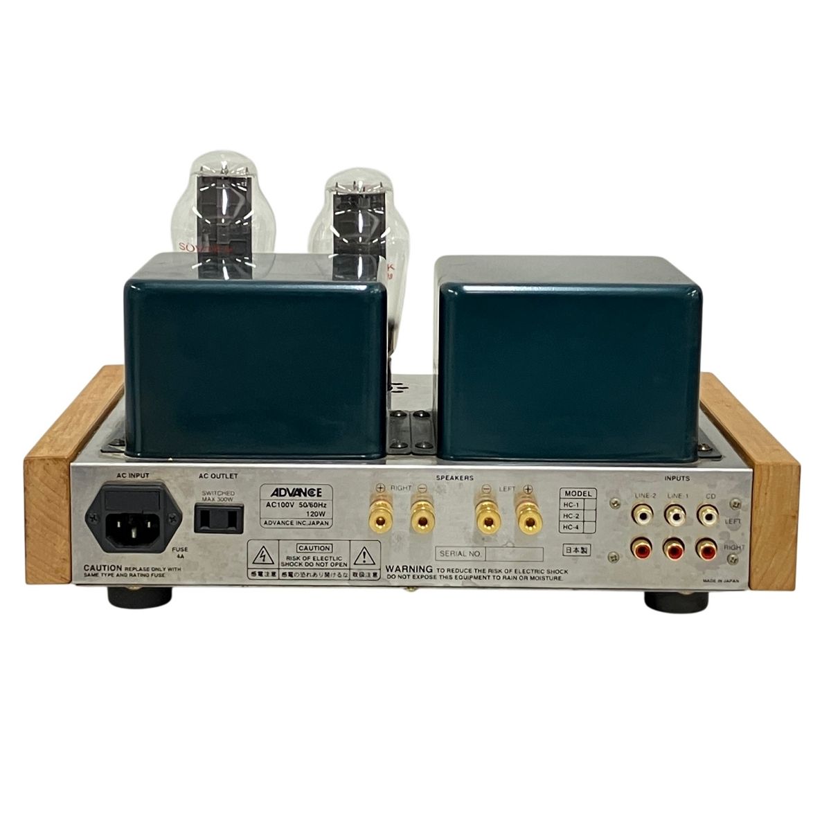 STELLA ADVANCE 300B HC-1SE 300b抜き ADVANCE STELLA HC-1 真空管 プリメインアンプ 300B アドバンス ステラ