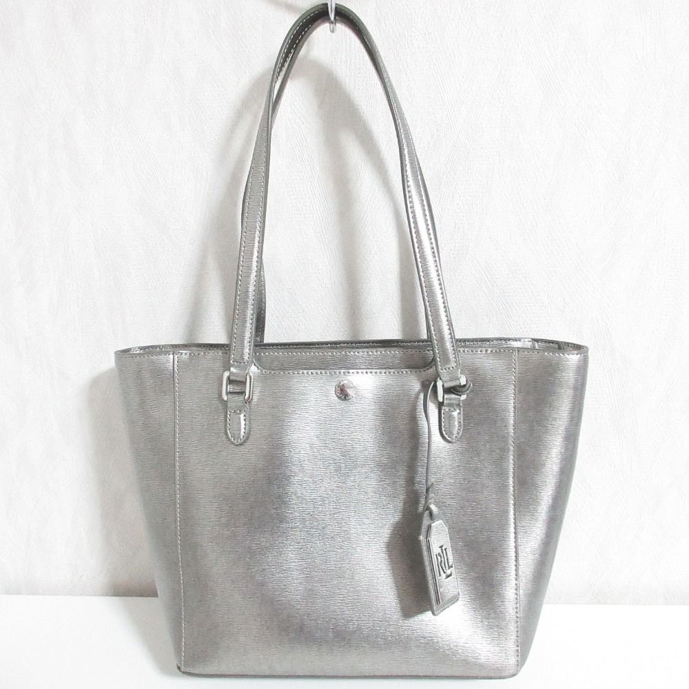 美品 LAUREN RALPH LAUREN ローレンラルフローレン シャイニー 