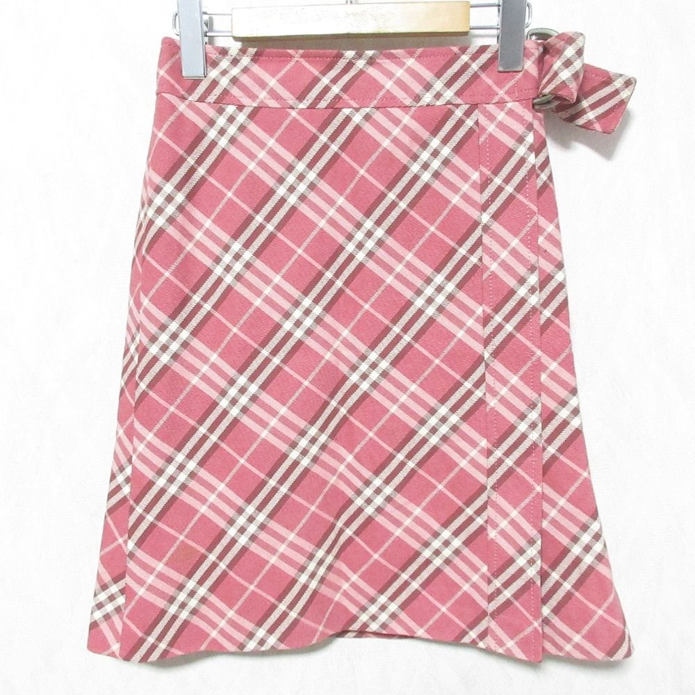 美品 BURBERRY BLUE LABEL バーバリーブルーレーベル ノバチェック柄