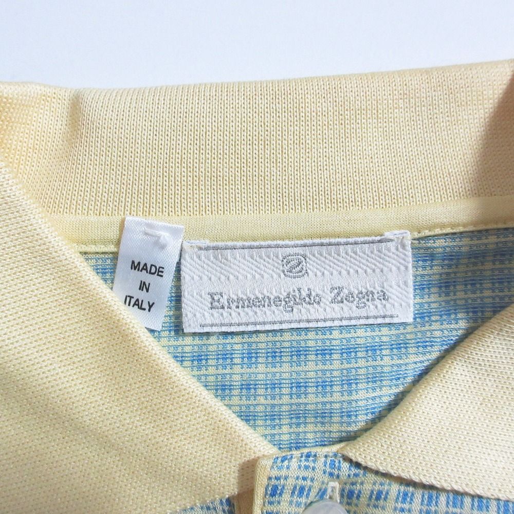 美品 Ermenegildo Zegna エルメネジルドゼニア コットンニット