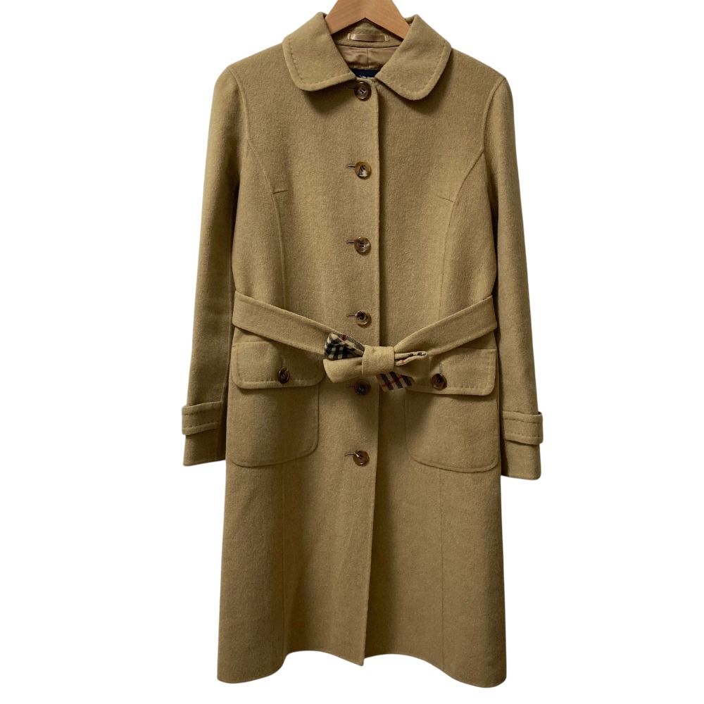 美品 BURBERRY LONDON バーバリーロンドン 裏地ノバチェック カシミヤ